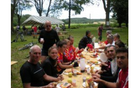 Randonnée VTT de l' Aiguillon à Lussan